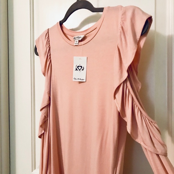 Miss Selfridge Tops - Miss Selfridge Cold Shoulder Long Sleeved Top